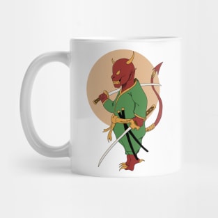 Samurai oni Mug